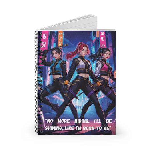 Spiral Notebook - K-Pop Demon Hunters