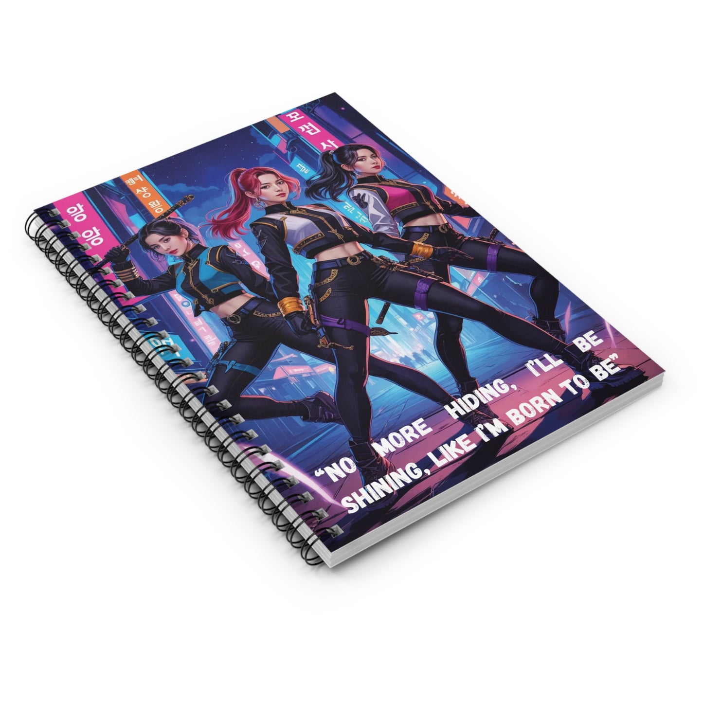 Spiral Notebook - K-Pop Demon Hunters