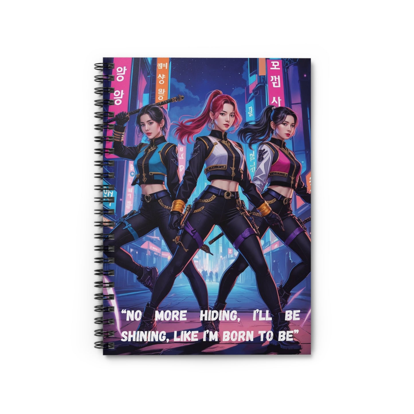 Spiral Notebook - K-Pop Demon Hunters