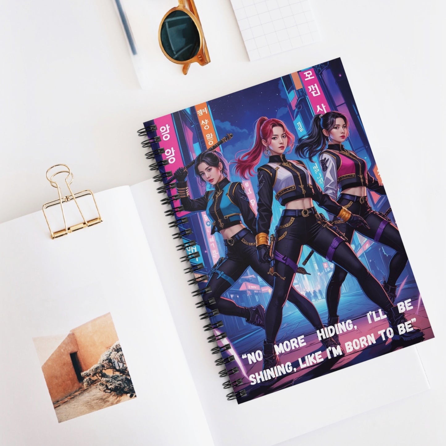 Spiral Notebook - K-Pop Demon Hunters