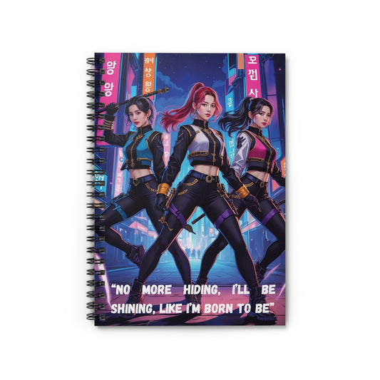 Spiral Notebook - K-Pop Demon Hunters